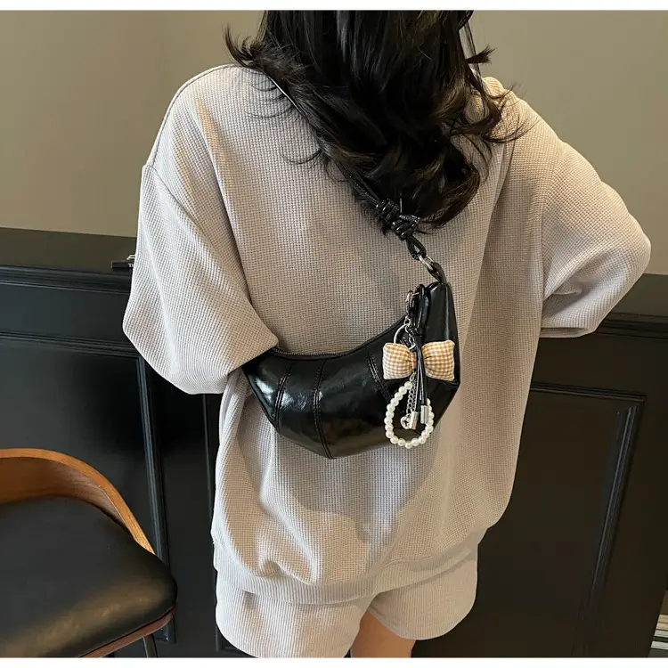 Women's Cream Shoulder Bag with Knot Detail 2025 — feature 20