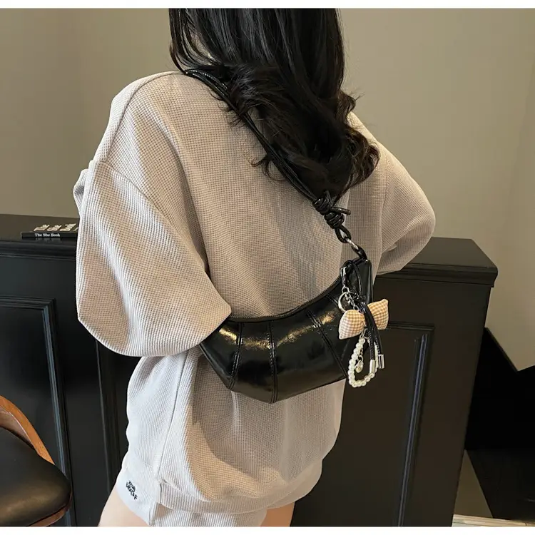 Women's Cream Shoulder Bag with Knot Detail 2025 — feature 21