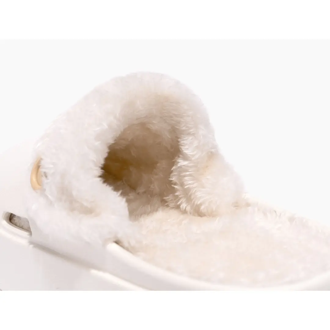 2025 New Outdoor Thick-Soled Height-Increasing Furry Shoes for Women, Autumn and Winter Fashionable Warm Plush Cotton Slippers, Internet Celebrity Hot Style - Image 3