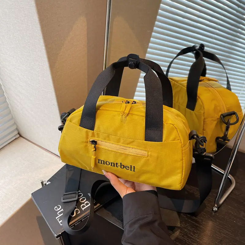 Men Women Yellow Crossbody Bag Motorcycle Letter Small - Image 4