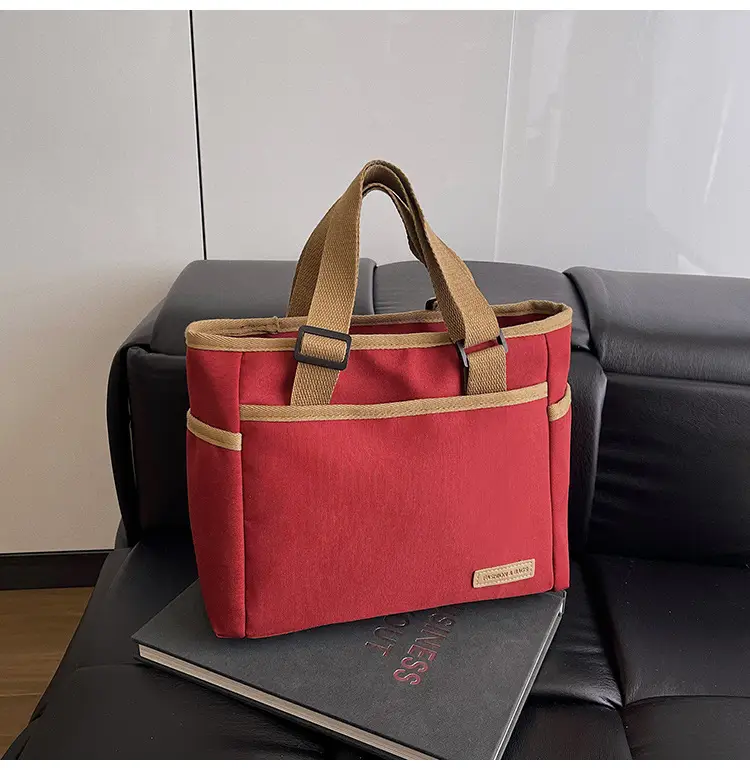2025 Casual White Leather Tote Bag Large Capacity Korean Style — feature 33