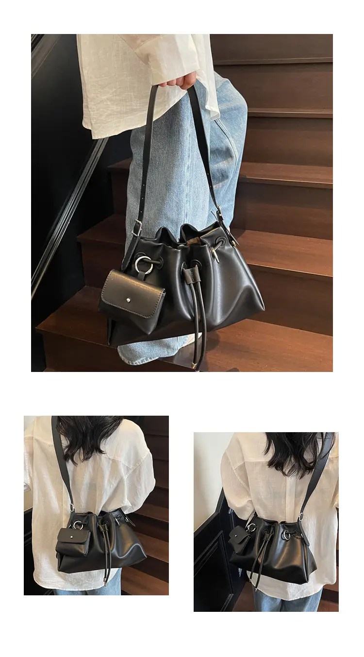2025 Korean Style Pleated Shoulder Bag Large Capacity — feature 15