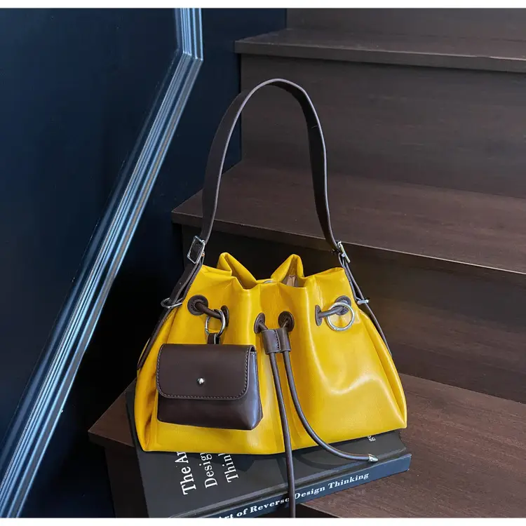 2025 Korean Style Pleated Shoulder Bag Large Capacity — feature 26