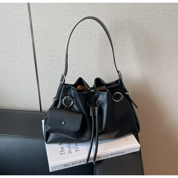2025 Korean Style Pleated Shoulder Bag Large Capacity — feature 27