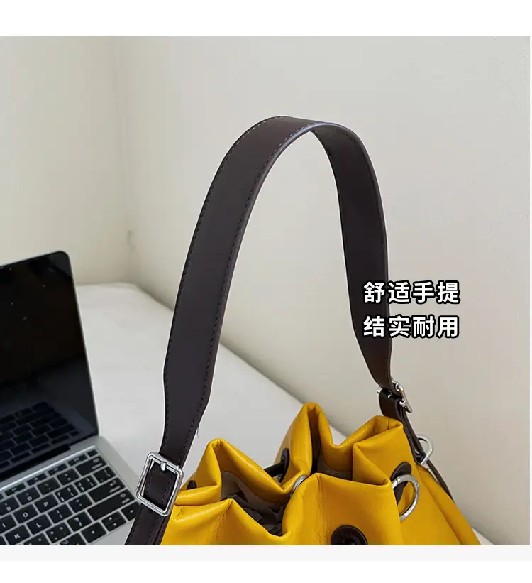 2025 Korean Style Pleated Shoulder Bag Large Capacity — feature 7