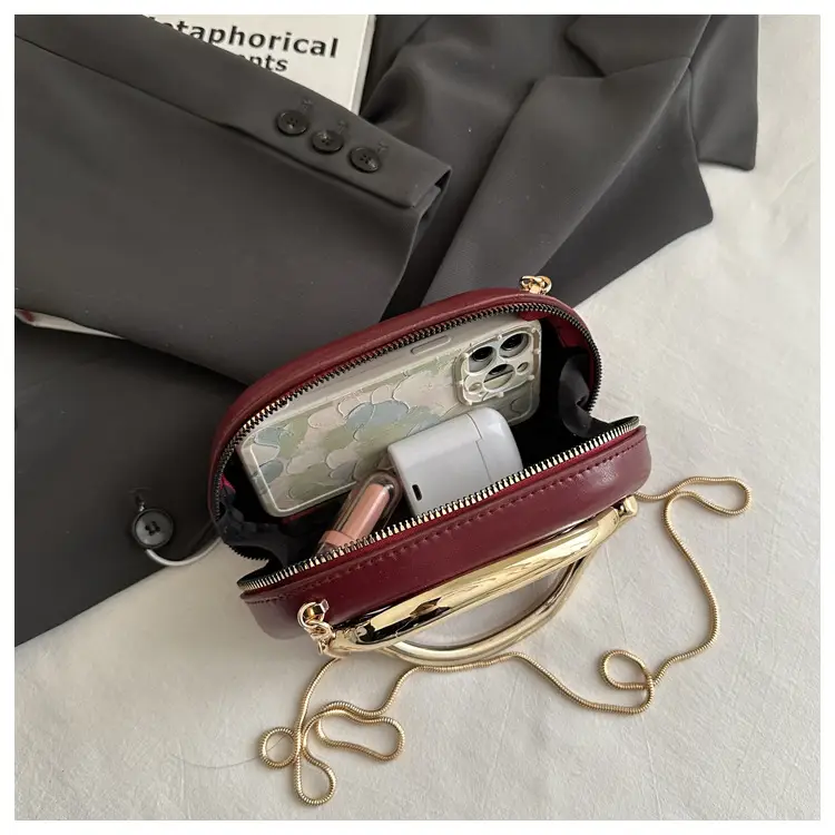Stylish Red European Clutch Bag for Women — feature 32