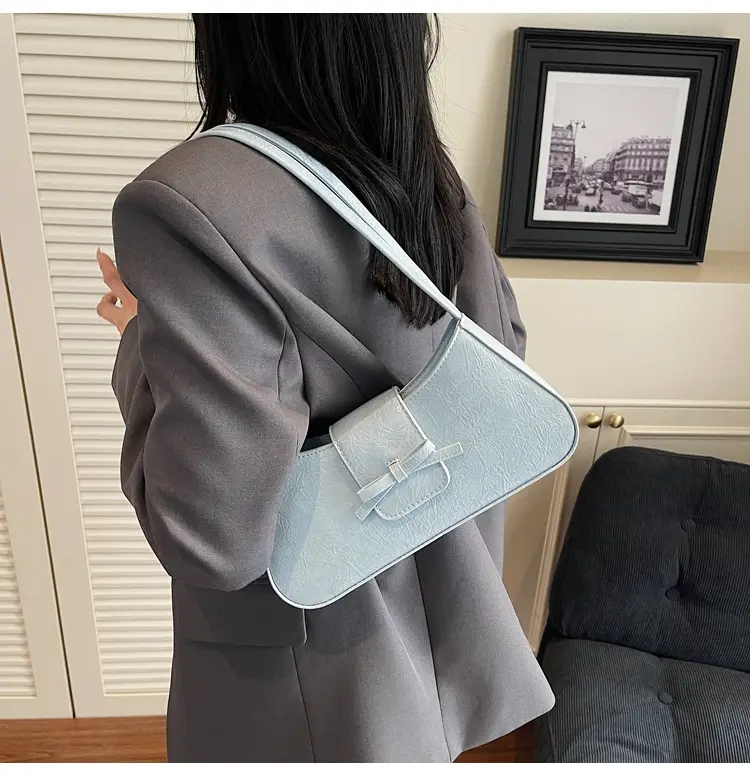 Transparent Bow Armpit Bag 2025 Summer — feature 12