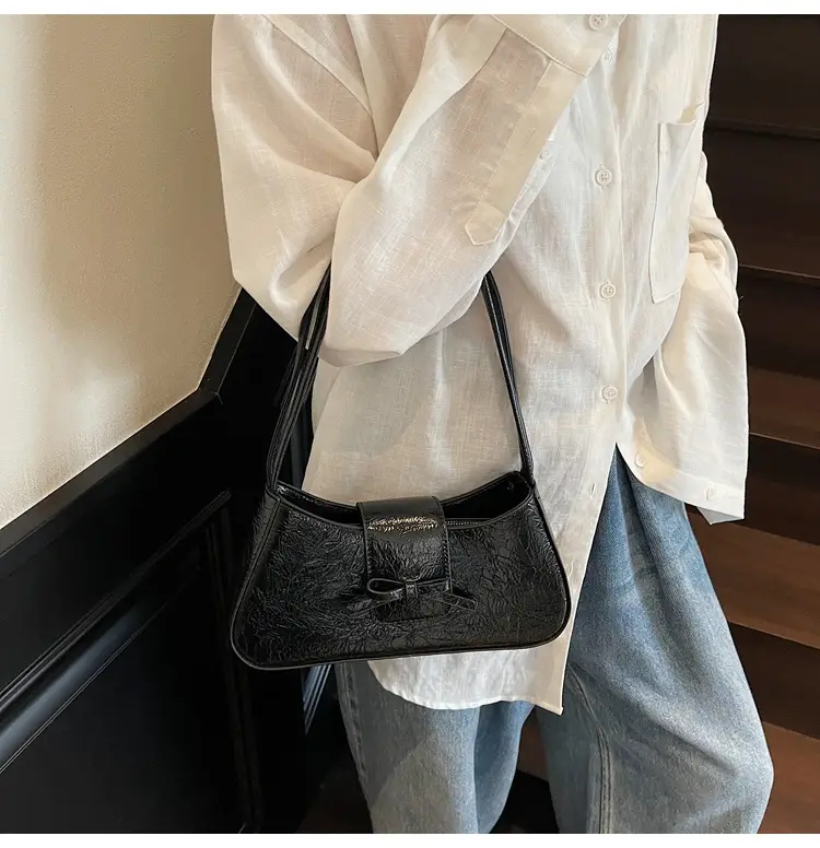 Transparent Bow Armpit Bag 2025 Summer — feature 19