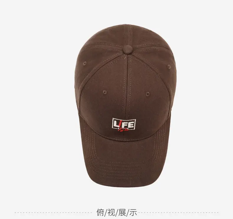 Men Duckbill Cap Brown Large Circumference — feature 12