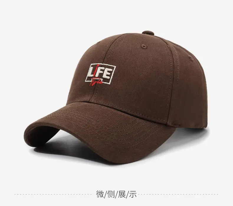 Men Duckbill Cap Brown Large Circumference — feature 9