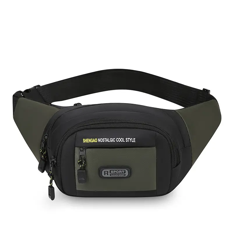 Men's Multi-Layer Phone Waist Bag Oxford Cloth - Image 9