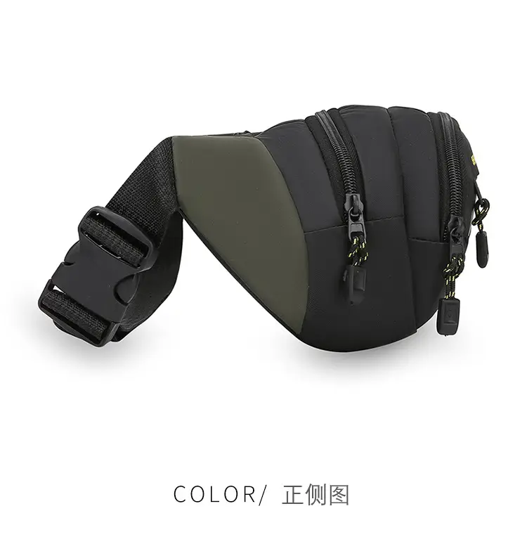 Men's Multi-Layer Phone Waist Bag Oxford Cloth — feature 16