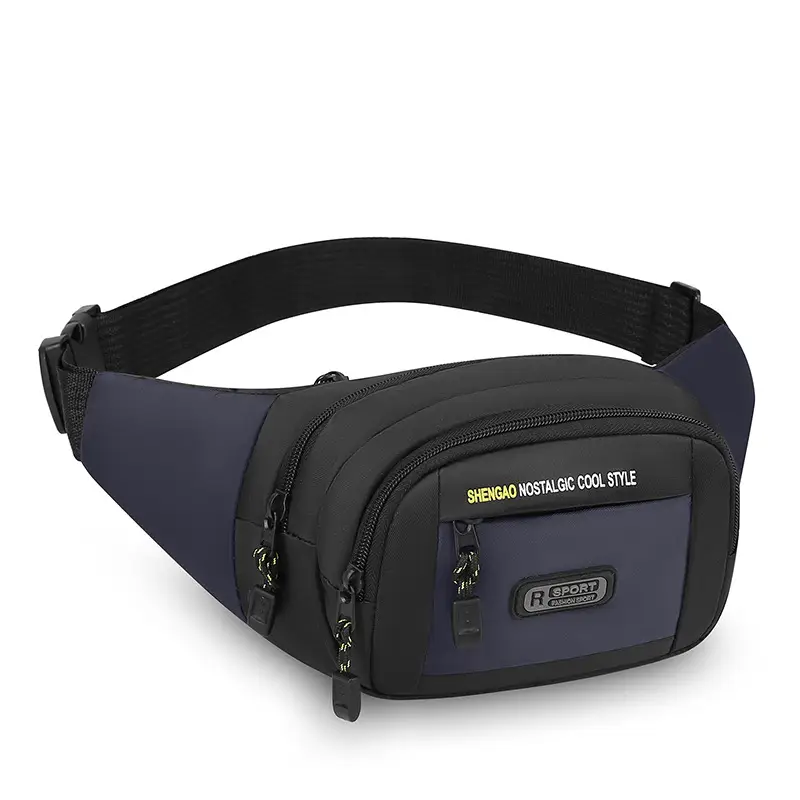 Men's Multi-Layer Phone Waist Bag Oxford Cloth - Image 4