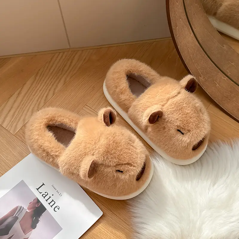 Warm Cotton Slippers for Women in Autumn Winter - Image 3