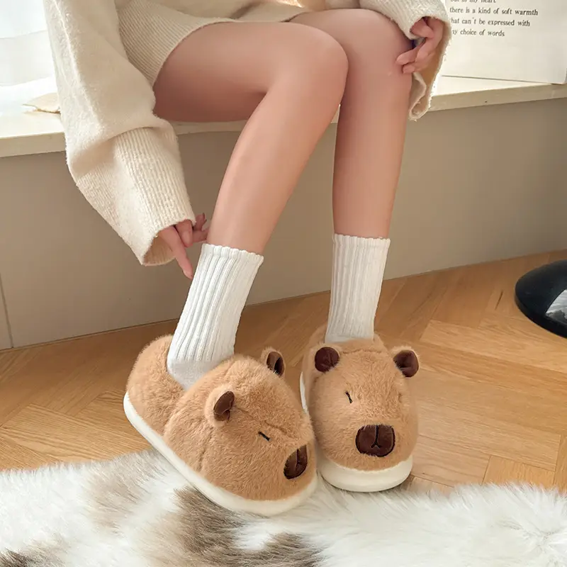 Warm Cotton Slippers for Women in Autumn Winter - Image 4