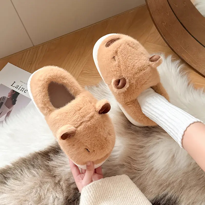Warm Cotton Slippers for Women in Autumn Winter - Image 5