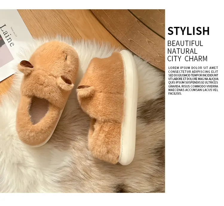 Warm Cotton Slippers for Women in Autumn Winter — feature 6