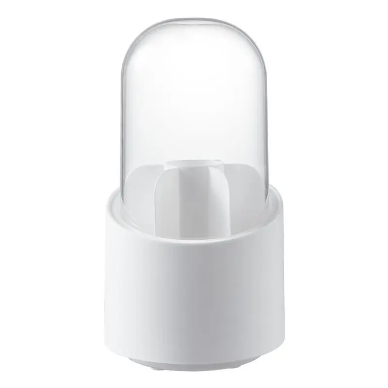 Rotating Makeup Brush & Lipstick Storage Box