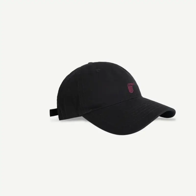 Maroon Korean Style Baseball Cap for Women Spring Summer — feature 15
