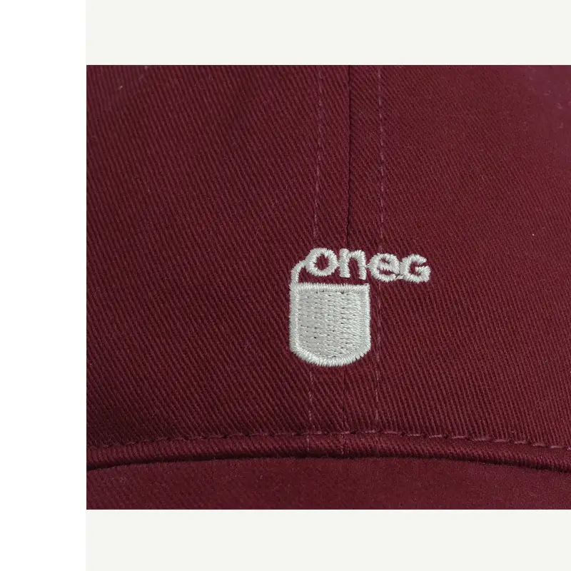 Maroon Korean Style Baseball Cap for Women Spring Summer — feature 23