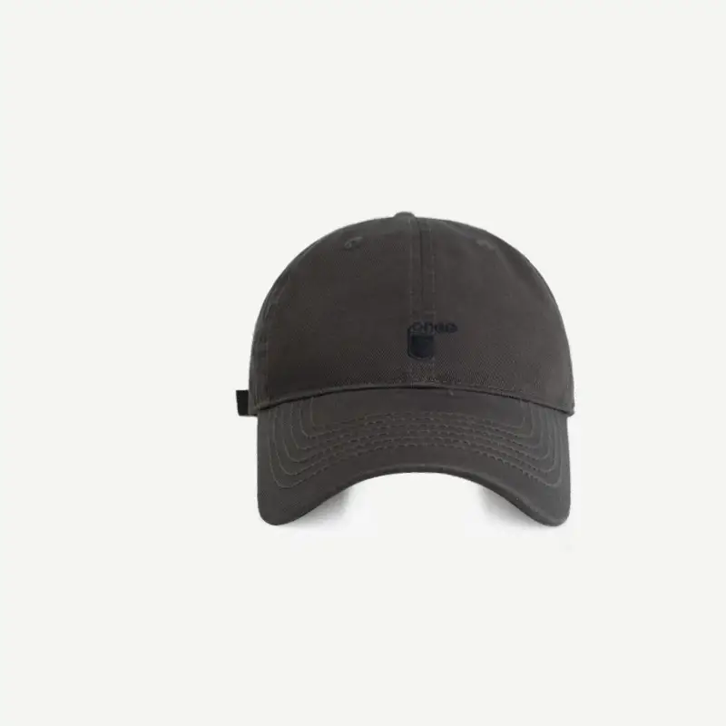 Maroon Korean Style Baseball Cap for Women Spring Summer - Image 7