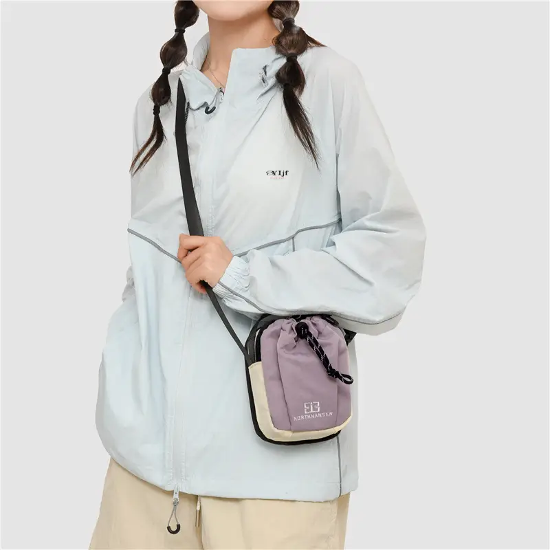 Women's Waterproof Crossbody Mobile Bag Black