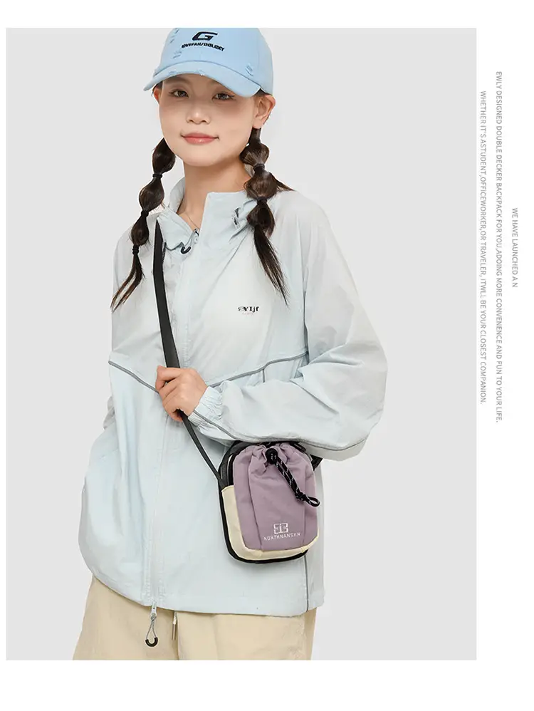 Women's Waterproof Crossbody Mobile Bag Black — feature 11