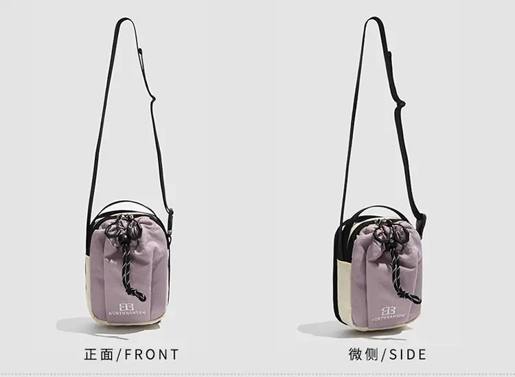 Women's Waterproof Crossbody Mobile Bag Black — feature 22