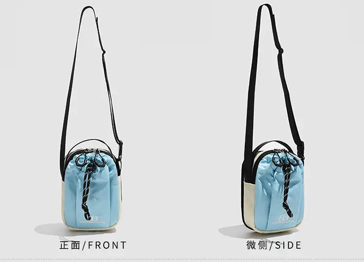 Women's Waterproof Crossbody Mobile Bag Black — feature 23