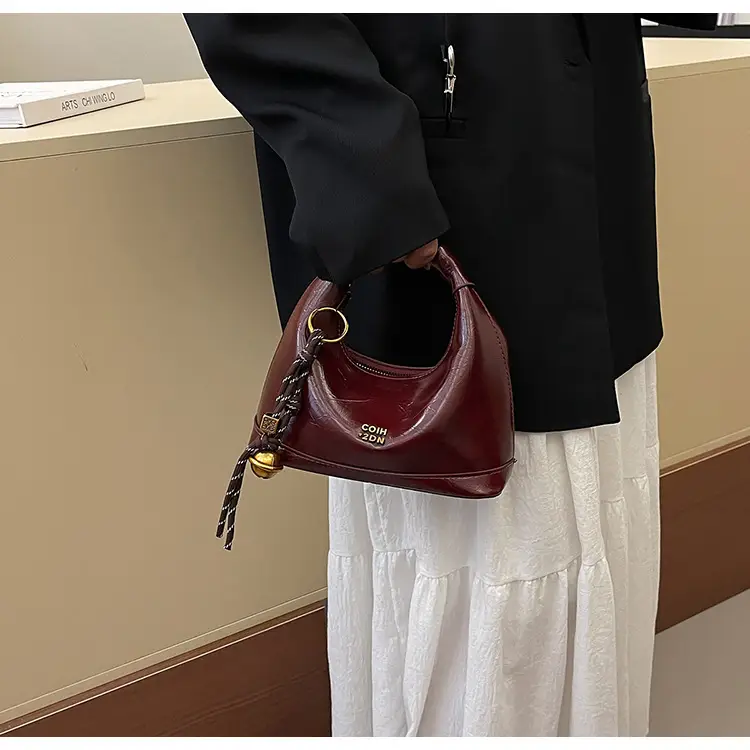 Korean Style Black Leather Handbag for Women 2025 â feature 14