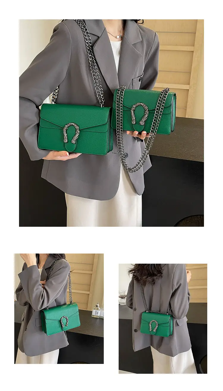 Red Chain Crossbody Bag for Women 2025 — feature 12