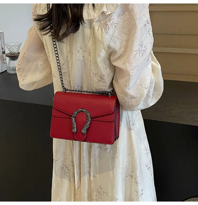 Red Chain Crossbody Bag for Women 2025 — feature 41
