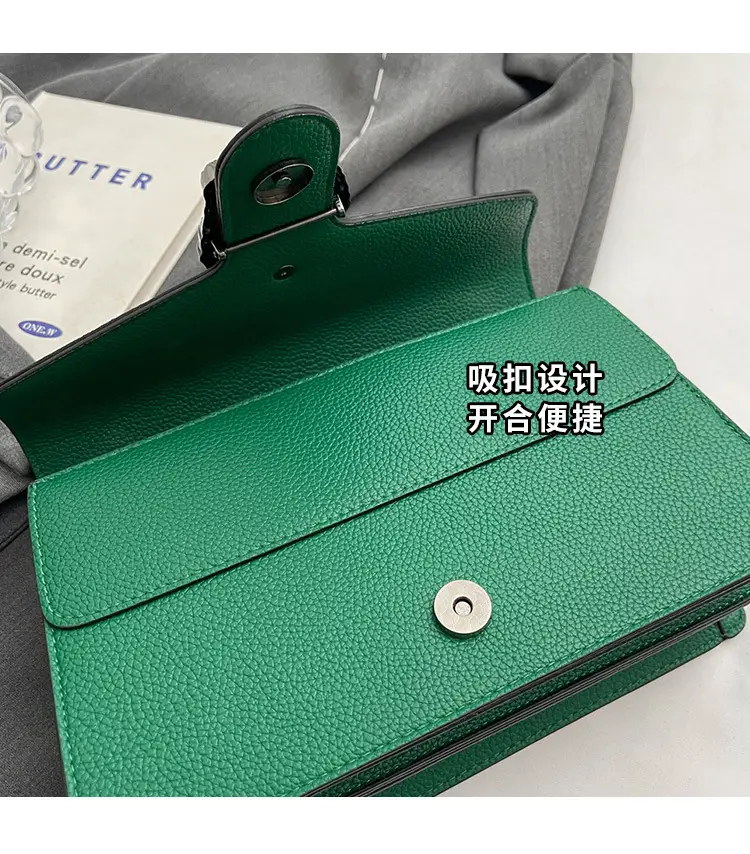 Red Chain Crossbody Bag for Women 2025 — feature 6