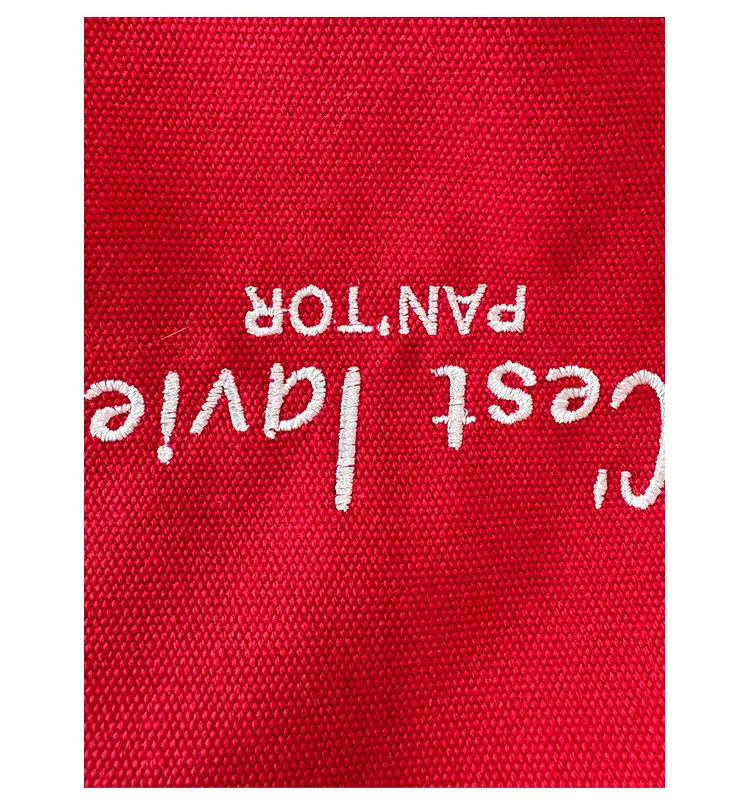 Red Canvas Shoulder Bag for Women Large Capacity 2026 — feature 6