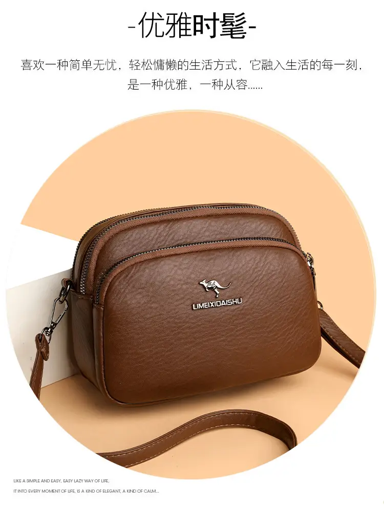 Brown Leather Crossbody Bag for Women 2025 — feature 6