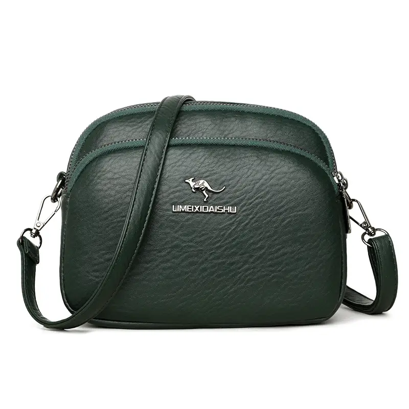 Brown Leather Crossbody Bag for Women 2025 - Image 4