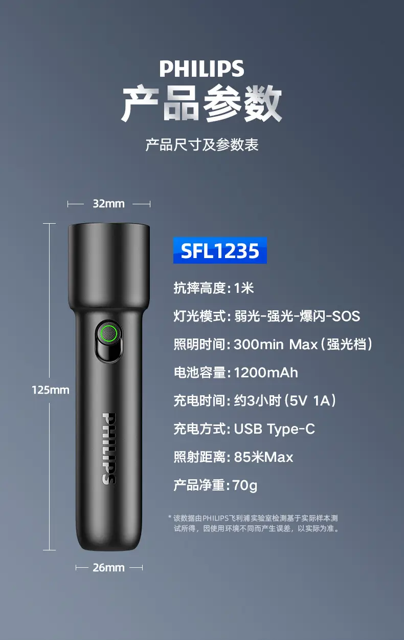 Ultra-Bright LED Flashlight with Long-Range Charging — feature 15