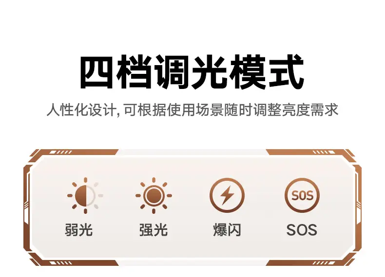 Ultra-Bright LED Flashlight with Long-Range Charging — feature 9