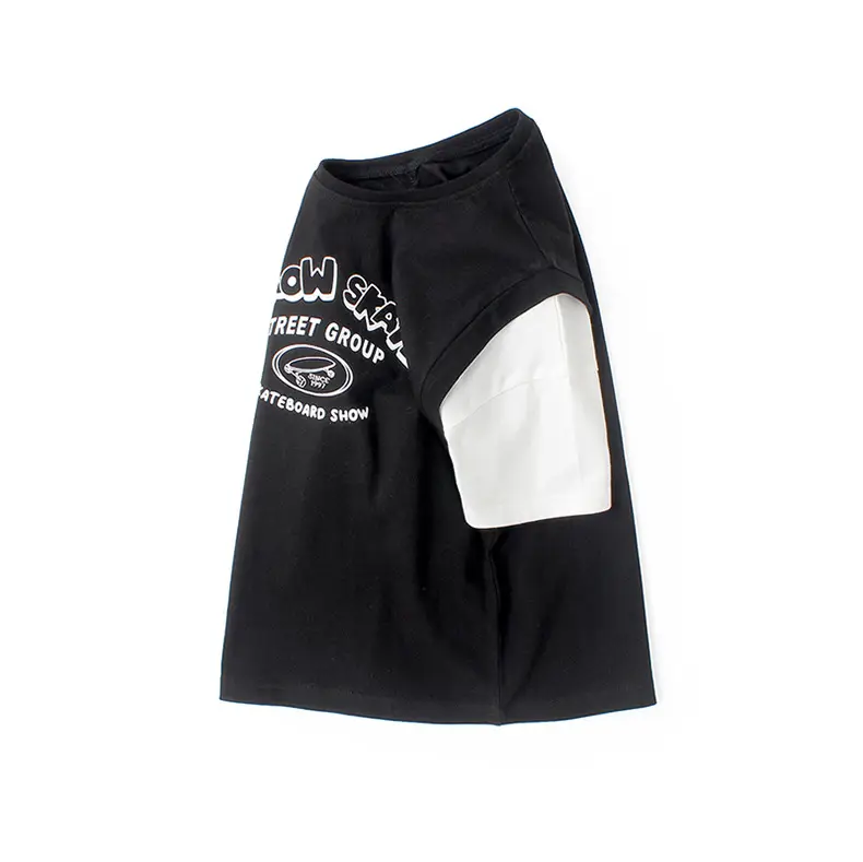 Kids Korean Style T-Shirt Green White Shorts Set — feature 16