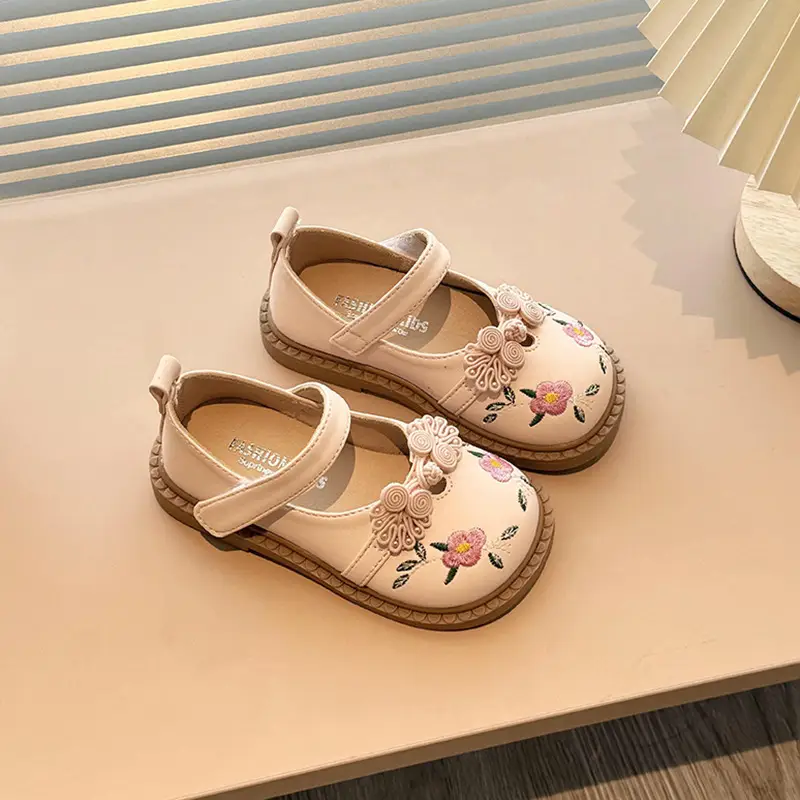 Girls' Princess Embroidered Sandals Summer 2025