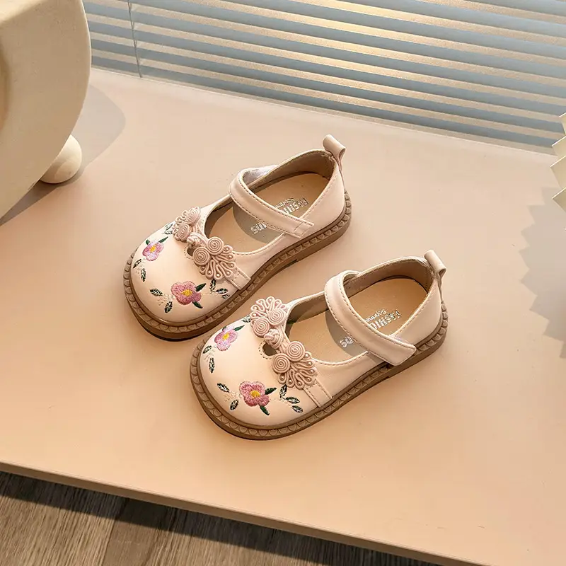 Girls' Princess Embroidered Sandals Summer 2025