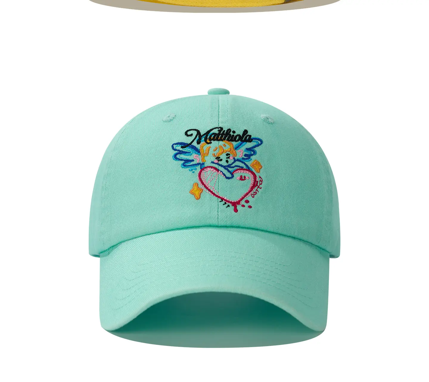 Korean Style Mint Green Baseball Cap for Women — feature 22