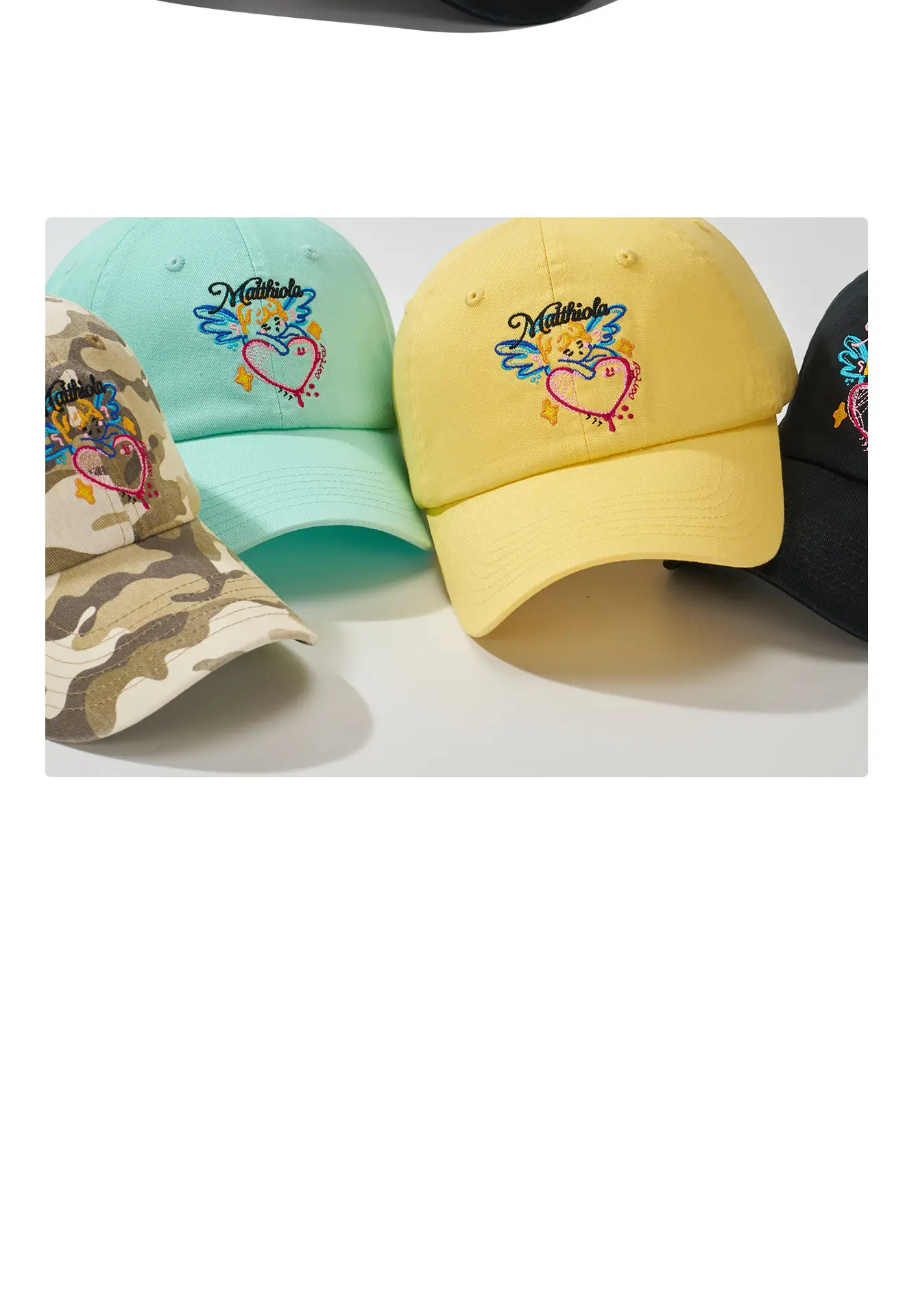 Korean Style Mint Green Baseball Cap for Women — feature 27