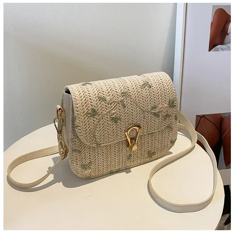 Women Floral Woven Saddle Bag Shoulder Crossbody 2026 — feature 48