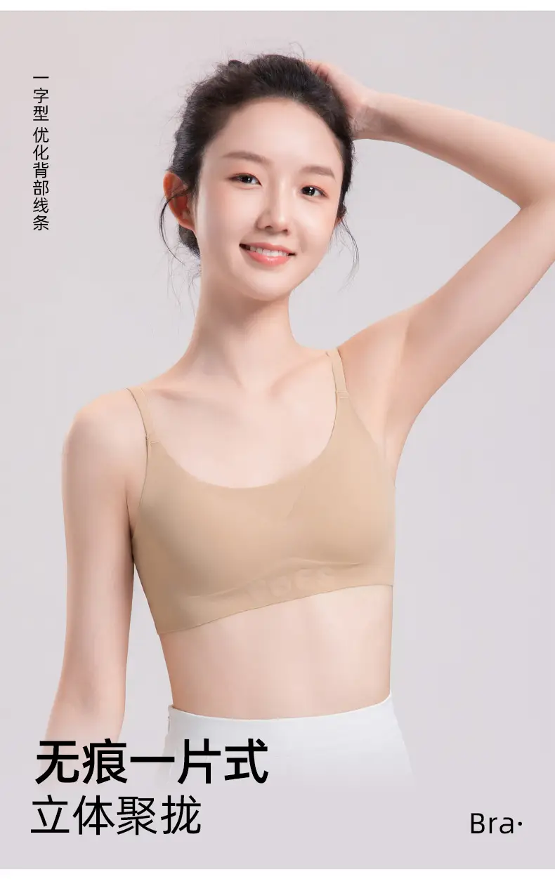 Girls' Intimates, Adolescent Development Period, Junior High School and High School Students, Girls' Liquid Foundation, Invisible Bra, Sports Vest — feature 10