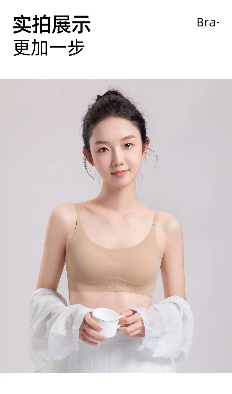 Girls' Intimates, Adolescent Development Period, Junior High School and High School Students, Girls' Liquid Foundation, Invisible Bra, Sports Vest — feature 21