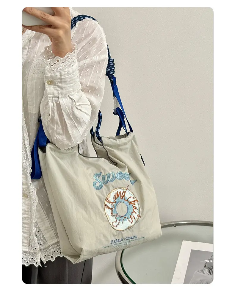 Embroidered Japanese Style Shoulder Bag for Women — feature 10
