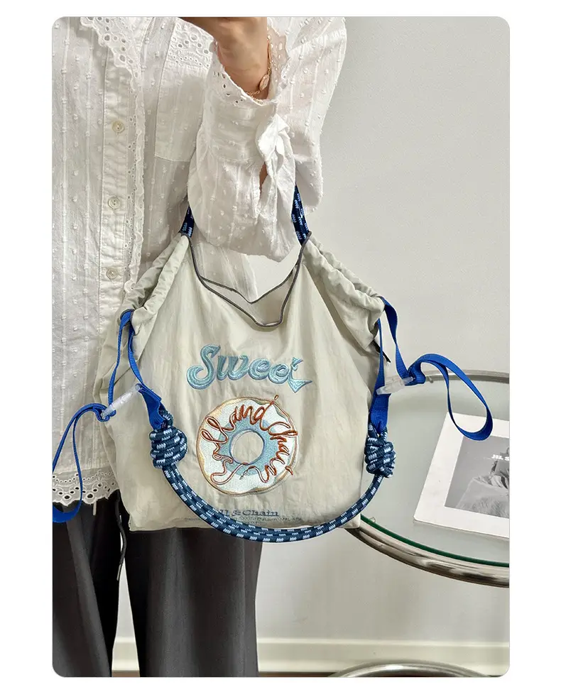 Embroidered Japanese Style Shoulder Bag for Women — feature 11