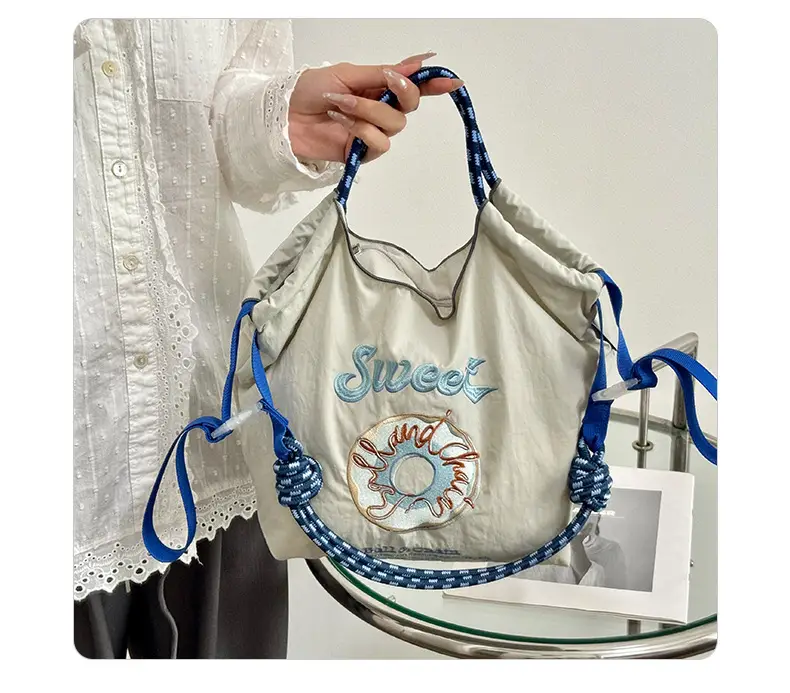 Embroidered Japanese Style Shoulder Bag for Women — feature 12