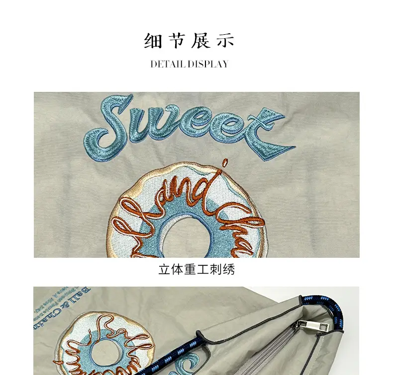 Embroidered Japanese Style Shoulder Bag for Women — feature 7